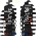 Diesem Alten Mann Sagt Niemand Was Er Zu Tun Hat T-Shirt mit Rückendruck