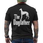 The Dogfather Greyhound T-Shirt mit Rückendruck