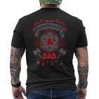 Dungeons & Dragons The Best Dungeon Master Dad Die Logo T-Shirt mit Rückendruck