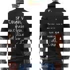 Eineron Uns Beiden Ist Klüger Als Du Humor Ironisch Clever T-Shirt mit Rückendruck