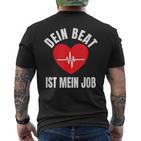 Emergency Doctor Emergency Doctor Paramedic Emergency Service T-Shirt mit Rückendruck