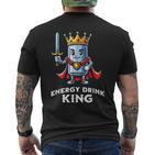 Energy Drink King Tin Energy Drink T-Shirt mit Rückendruck