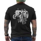 Famulus Traktor Famulus Rs14 Trekker Landwirt Baue Tractor T-Shirt mit Rückendruck