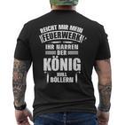 Fireworks King New Year's Eve Outfit Clothing Party New Year's Eve T-Shirt mit Rückendruck