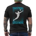 Fistball Legend Fistball Player Fist Baller T-Shirt mit Rückendruck