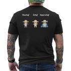 Fotgraf Photography Sheep Unschaf Superschaf Wortwitz T-Shirt mit Rückendruck