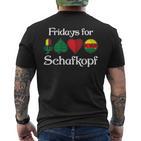 Fridays For Schafkopf Double Head T-Shirt mit Rückendruck