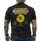 Dieser Oldtimer Ist 40 Jahre Birthday T-Shirt mit Rückendruck