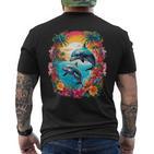 Dolphins Caribbean T-Shirt mit Rückendruck