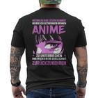 Gezwungen My Anime Zu Unterbreak Japanese T-Shirt mit Rückendruck