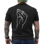 Italian Hand Gesture Italy Italiano T-Shirt mit Rückendruck