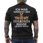 With Slogans T-Shirt mit Rückendruck