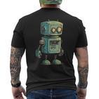 Technical Robot Costume T-Shirt mit Rückendruck