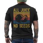 asectomy Set All Juice No Seed T-Shirt mit Rückendruck