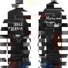 Gamer Gamer Nerd Gaming T-Shirt mit Rückendruck