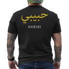 Habibi Arabic Habibi T-Shirt mit Rückendruck