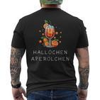 Hallöchen Aperölchen Cocktail Fancy Dress Spritz Costume T-Shirt mit Rückendruck