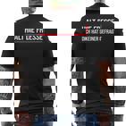 Halt Die Fresse Dich Hat Keiner Gefragt Selbstliebe German Langu T-Shirt mit Rückendruck