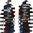 Hamster Nerv Nicht Bin Am Zocken Am Zocken Gaming T-Shirt mit Rückendruck