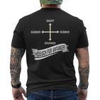 Hessian For Beginners T-Shirt mit Rückendruck