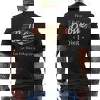 Het Is Een Bolle Ding Je Zou Het Niet Begrijpen T-Shirt mit Rückendruck