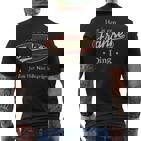 Het Is Een Franke Ding Je Zou Het Niet Begrijpen T-Shirt mit Rückendruck