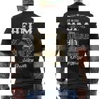 Het Is Een Heim Ding Je Zou Het Niet Begrijpen Heim Naam T-Shirt mit Rückendruck
