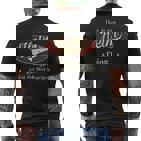 Het Is Een Heim Ding Je Zou Het Niet Begrijpen T-Shirt mit Rückendruck
