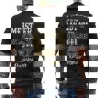Het Is Een Meister Ding Je Zou Het Niet Begrijpen Meister Naam T-Shirt mit Rückendruck