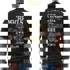 Het Is Een Michels Ding Je Zou Het Niet Begrijpen Michels Naam T-Shirt mit Rückendruck