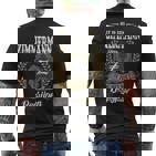 Het Is Een Zimmermann Ding Je Zou Het Niet Begrijpen Zimmermann Naam T-Shirt mit Rückendruck
