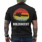 Holzknecht Woodcutter Chainsaw T-Shirt mit Rückendruck