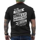 Ich Bin Stolzer Onkel Einer Coole Niche T-Shirt mit Rückendruck