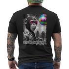 Ich Fühl Mich Fühl Mich Disco Ball T-Shirt mit Rückendruck