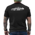 Jdm Prelude Bb5 Si Illustrated Graphic T-Shirt mit Rückendruck