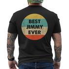 Jimmy First Name T-Shirt mit Rückendruck