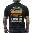 Keine Ahnung Obs Gut Geht Wirds Besticht German Langu S T-Shirt mit Rückendruck