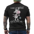 Komme Was Woll T-Shirt mit Rückendruck