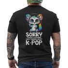 Kpop Items Bias Lemur Korean Pop Tie Dye Fan Merchandise T-Shirt mit Rückendruck