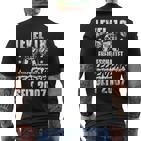 Level 18 Geburtstag Junge Gamer Mann Dekoolljährig 2007 T-Shirt mit Rückendruck
