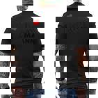 Lieblingsmann Geschenk Freund Mann Partner Liebe Beziehung T-Shirt mit Rückendruck