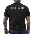 Linux Fork Bomb Command Programmer Linux T-Shirt mit Rückendruck