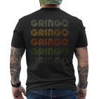 Love Heart Gringo Grungeintage Style Gringo T-Shirt mit Rückendruck