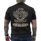 Malinois Belgian Shepherd Guardian Angel T-Shirt mit Rückendruck