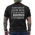 Medical Student Saying Medicine Student Study T-Shirt mit Rückendruck