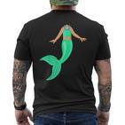 Mermaid Outfit Water Party Atlantis Costume T-Shirt mit Rückendruck