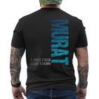 Murat Name First Name Boy Man Birthday T-Shirt mit Rückendruck