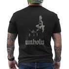 Occult Unholy Okkult Satan Witch Hexen Antichrist T-Shirt mit Rückendruck