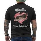 Official Cuddly Turtle Pyjamas Love Partner T-Shirt mit Rückendruck