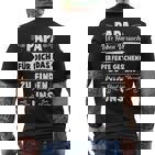 Papaateratertag Geburtstag Fun Spruch Lustig Geschenk T-Shirt mit Rückendruck